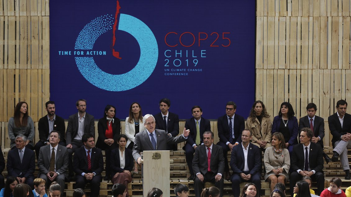 Gobierno confirma: Cumbre COP25 se realizará en diciembre en Cerrillos