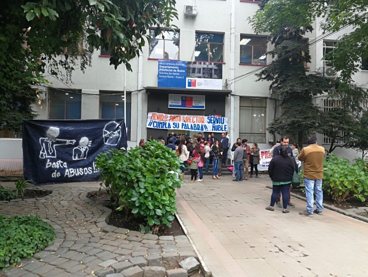 Funcionarios del Serviu de Ñuble inician paro: acusan despidos injustificados