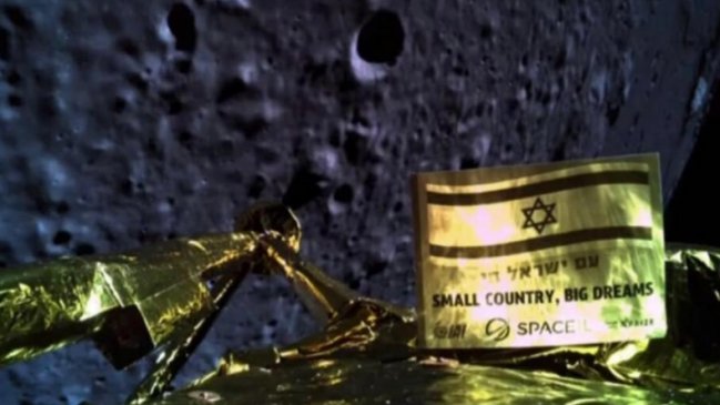 Módulo israelí fracasó en su intento de llegar a la Luna