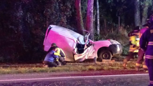 Joven murió al chocar su vehículo con un árbol en ruta entre Osorno y Puerto Octay