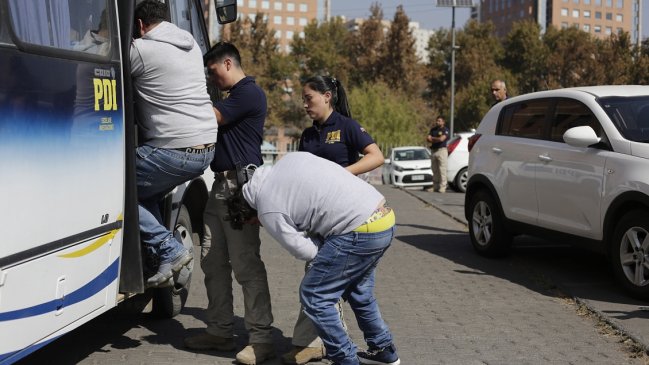 Este sábado continúa formalización de banda delictual 