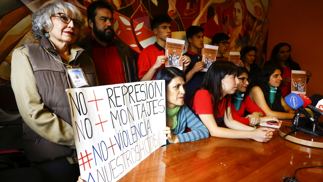 ACES anuncia movilizaciones contra Aula Segura, Admisión Justa y el control preventivo