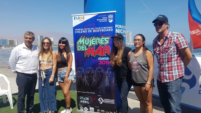 Iquique: Lanzan primer tour de bodyboard femenino 