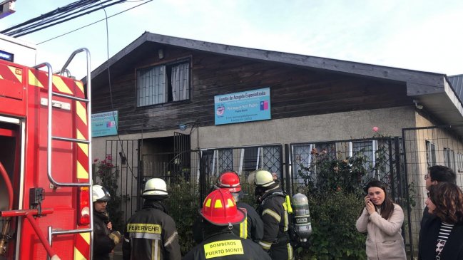 Calentador explotó al interior de un jardín infantil de Puerto Montt