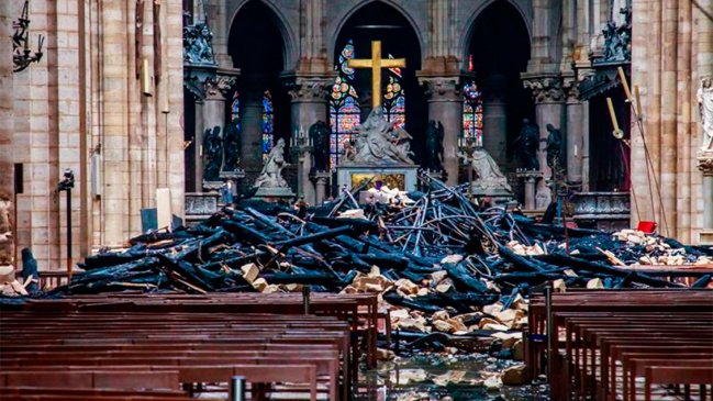 Macron fija en cinco años el plazo para reconstruir Notre Dame 