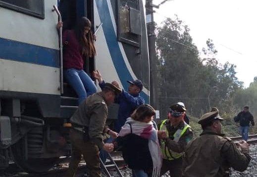 Investigan causa de nueva interrupción de servicio de tren entre Chillán y Santiago