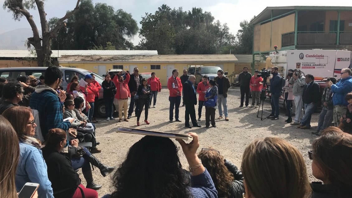 Alcalde anunció acción judicial contra planta de Enami en Tierra Amarilla