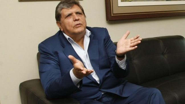 Alan García se disparó al momento de ser detenido en Perú