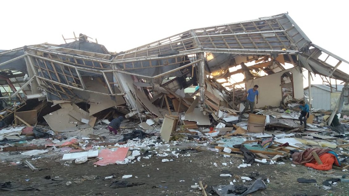 Finalizó primera etapa de demolición de los 