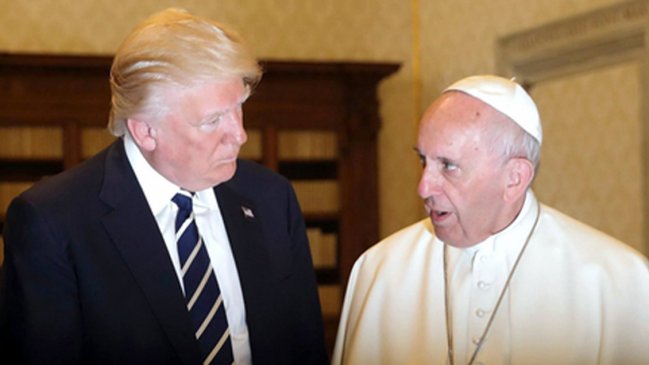 Trump habló con el papa sobre cómo 