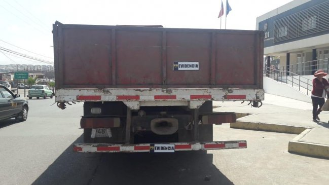 Recuperan camión robado en marzo con parte de la mercadería