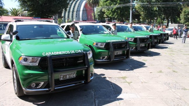 Aprueban 1.700 millones de pesos para recambio de vehículos policiales en Ñuble