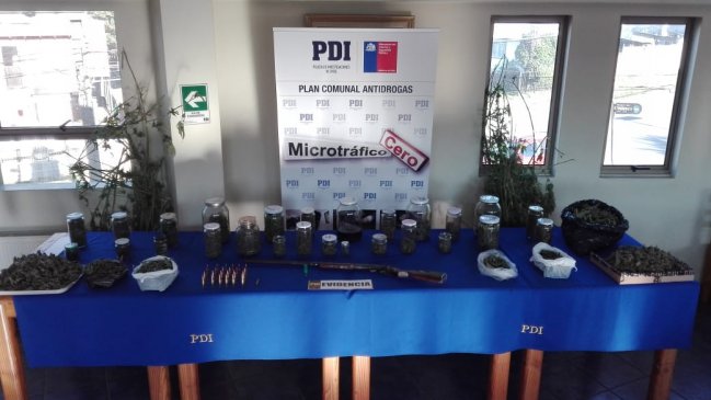 Una mujer integraba banda criminal de tráfico de drogas en Villarrica