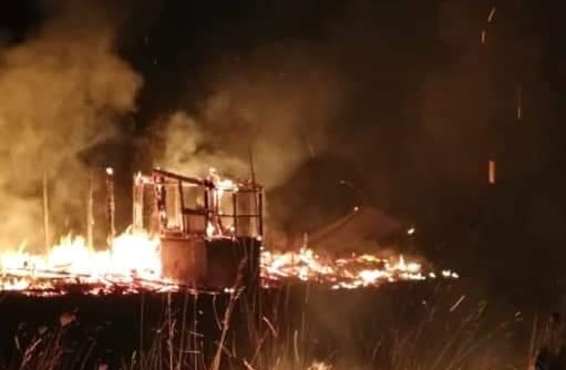 PDI confirmó intencionalidad en siniestro que destruyó casona deshabitada en un predio de Victoria