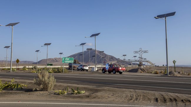 Antofagasta: Este lunes comienzan mejoras en tramo de la Ruta 5 cercano a Baquedano