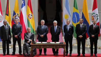  Piñera decidió retirar definitivamente a Chile de Unasur  