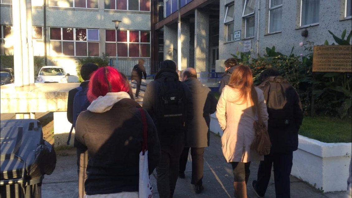 Municipio de Concepción suspendió proceso por Aula Segura contra alumnos que habían sido expulsados