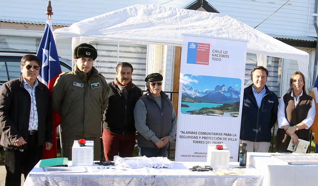 Punta Arenas: Comenzó instalación de alarmas comunitarias en Villa Torres del Paine