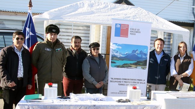 Punta Arenas: Comenzó instalación de alarmas comunitarias en Villa Torres del Paine