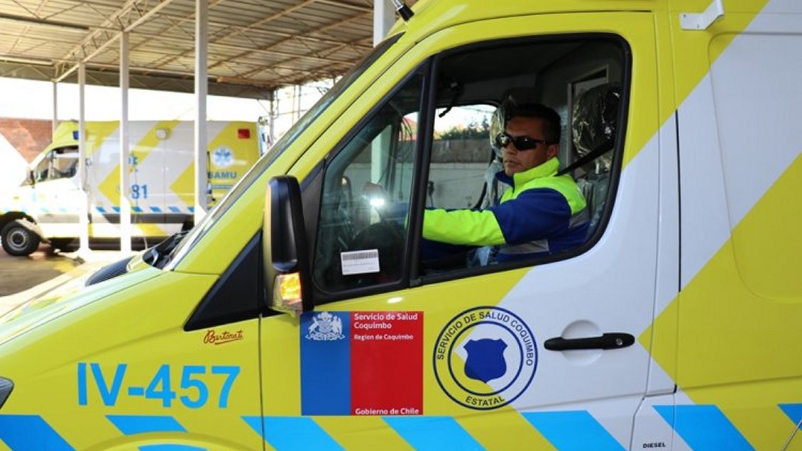Cuatro nuevas ambulancias refuerzan al SAMU en la Región de Coquimbo
