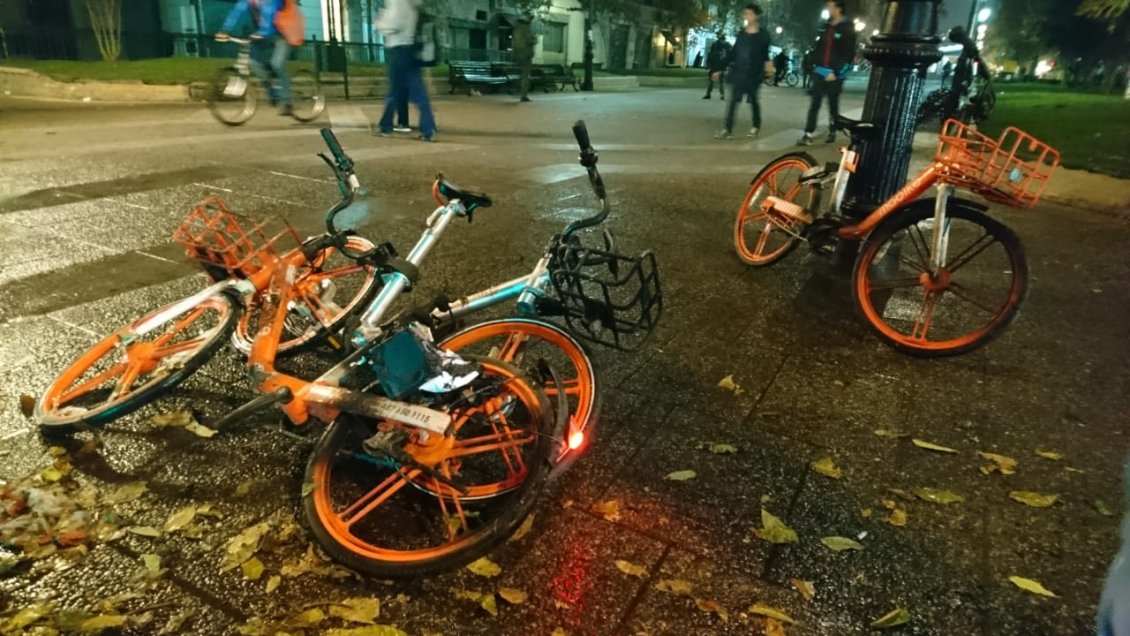 Incidentes en el centro de Santiago por protesta contra el TPP11