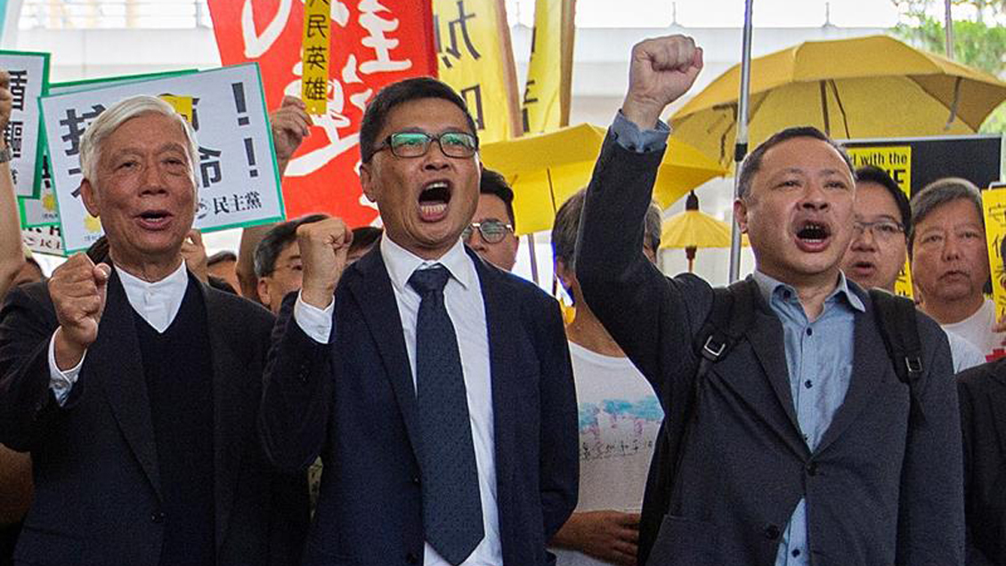 Encarcelan a activistas de Hong Kong que pedían mayor libertad política