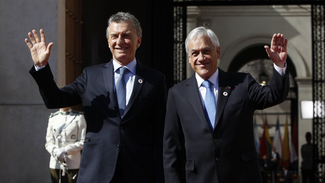 Prensa argentina: Piñera pidió a Macri apoyar sus críticas a la CIDH
