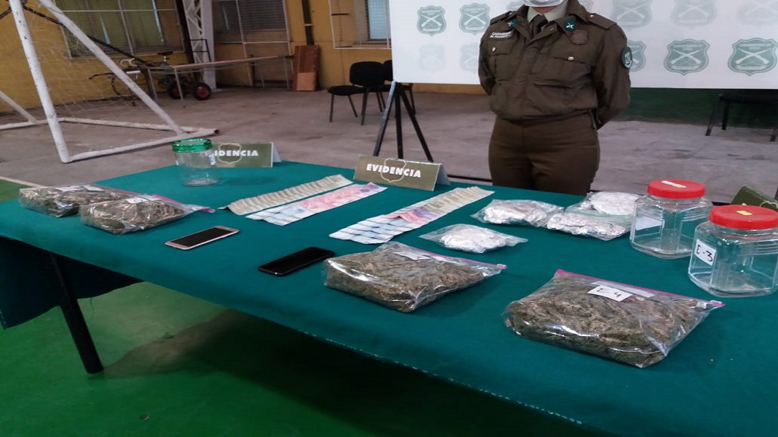 Detienen a dos sujetos con droga que venderían en el Mundial de Rally en Concepción