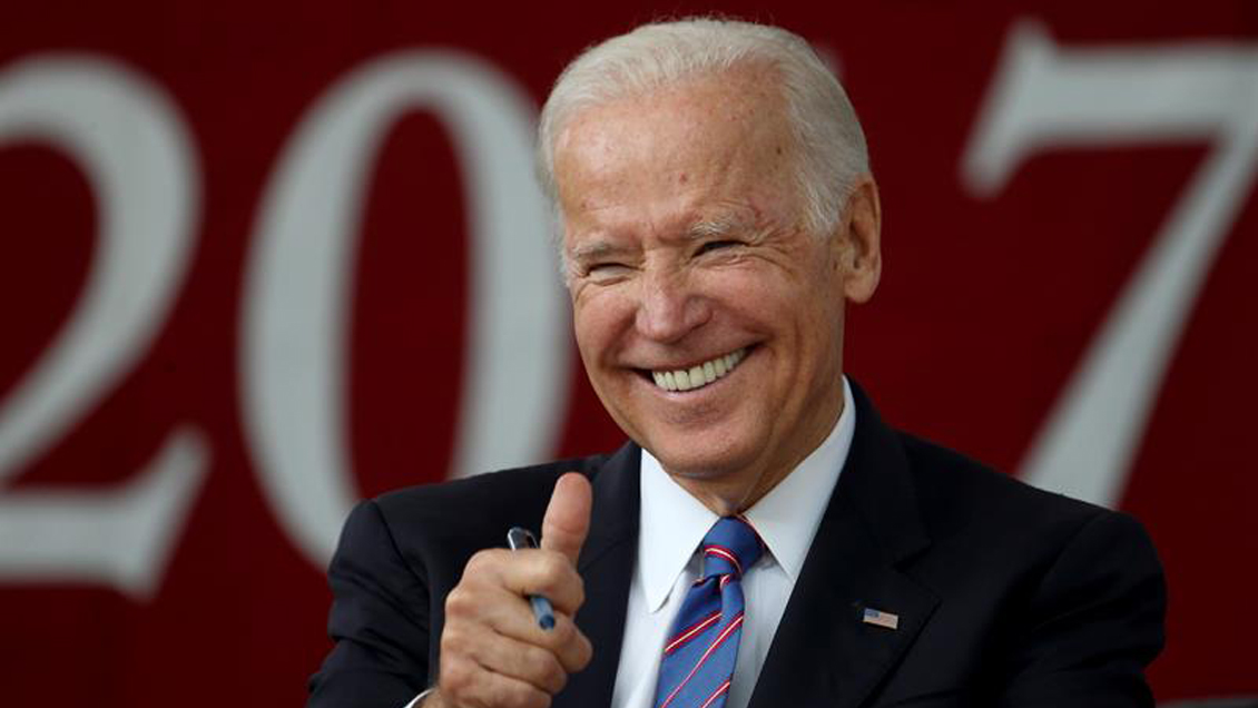 El ex vicepresidente Joe Biden anunció su candidatura a la Casa Blanca