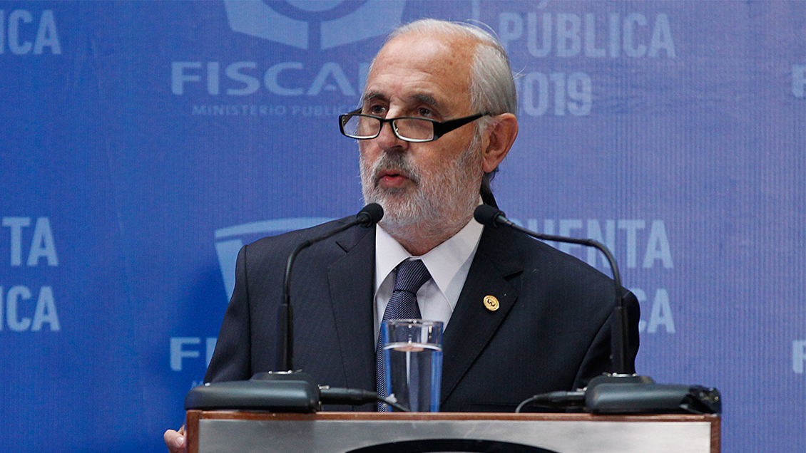 Abbott llegó a la Fiscalía de Rancagua para 