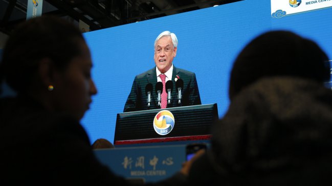 Piñera pidió que la transparencia y el respeto a la identidad rijan a la Nueva Ruta de la Seda china