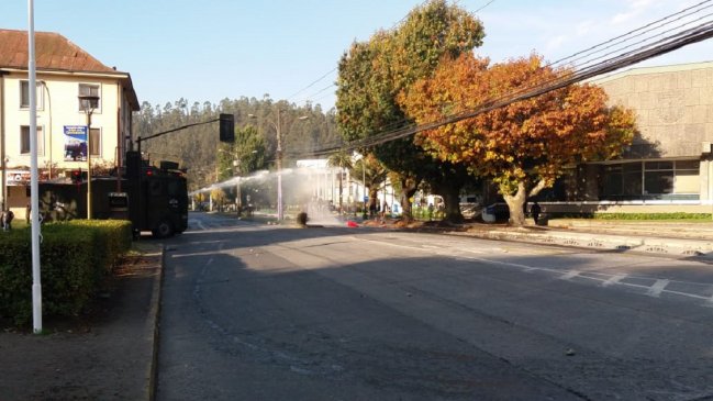 Millonarios daños reportó la Universidad de Concepción tras manifestación estudiantil