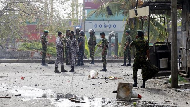  Operativo policial tras atentado dejó tres muertos en Sri Lanka  