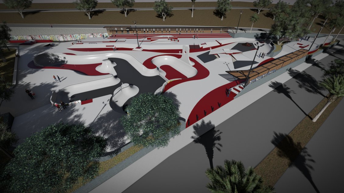 Deportistas extremos de Arica definieron el diseño del nuevo Skatepark del Parque Centenario