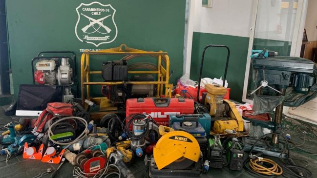 En control de tránsito recuperan especies robadas desde empresa en Mejillones