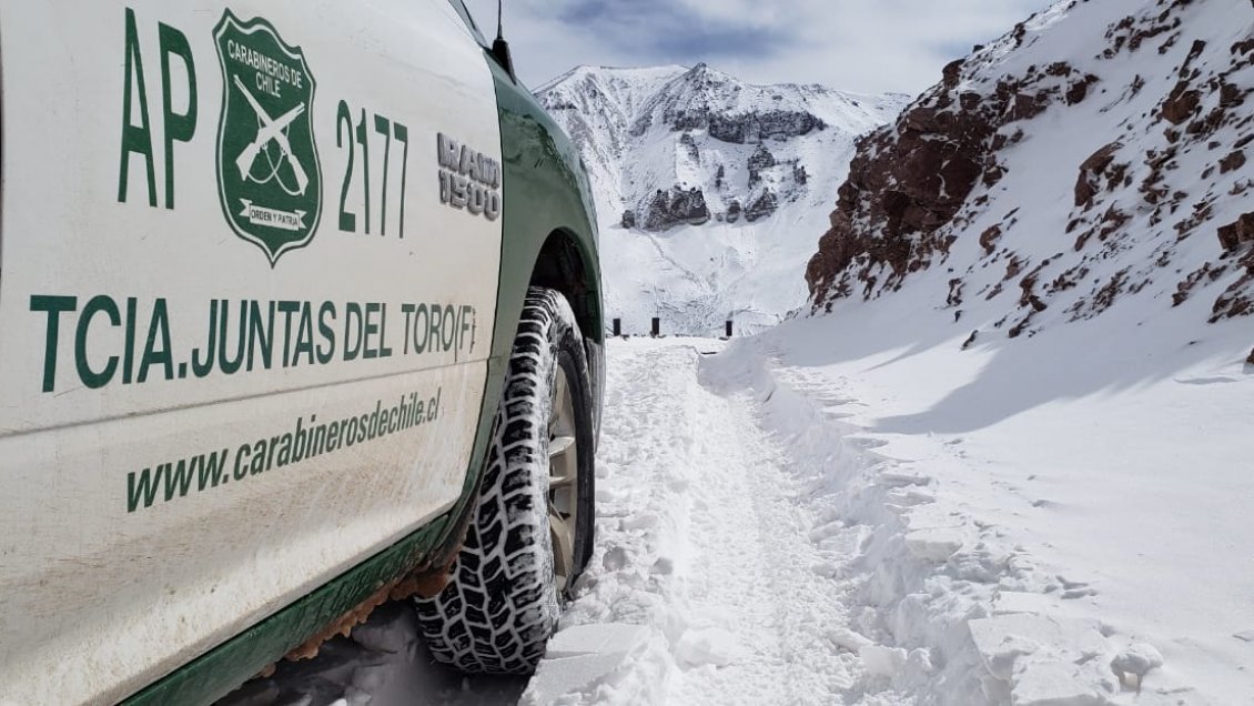 Paso fronterizo de Agua Negra cierra su temporada por acumulación de hielo