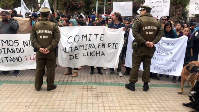 Gobierno compromete soluciones para la conexión eléctrica en campamentos de Copiapó