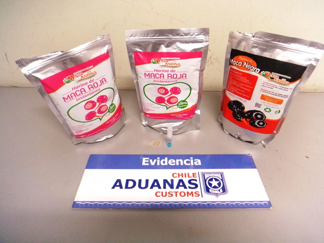 Tarapacá: Prisión preventiva para mujer que portaba cocaína en envases de harina de maca