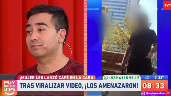 Estudiantes agredidos por mujer con café revelaron las amenazas que les llegaron