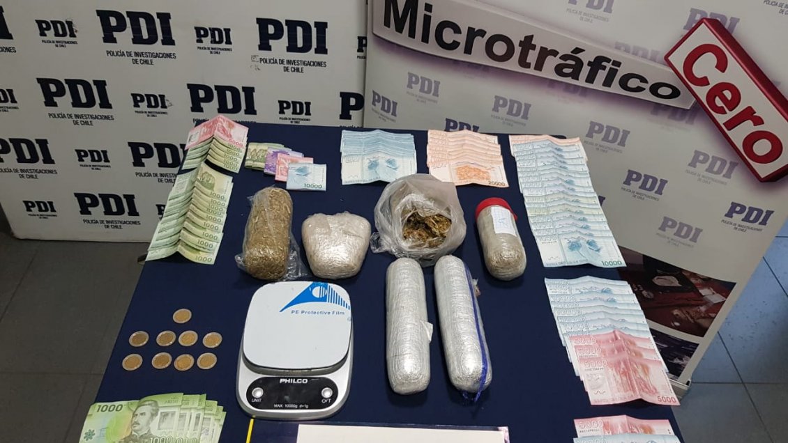 Dos mujeres fueron detenidas por ingresar y traficar droga en Arica