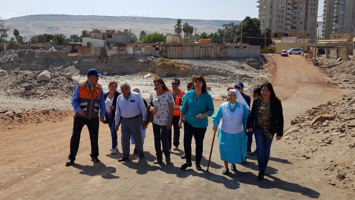 Arica: MOP inició primera etapa del atravieso de calle Guillermo Sánchez
