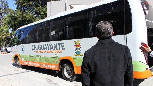 Chiguayante cuenta con su primer bus municipal
