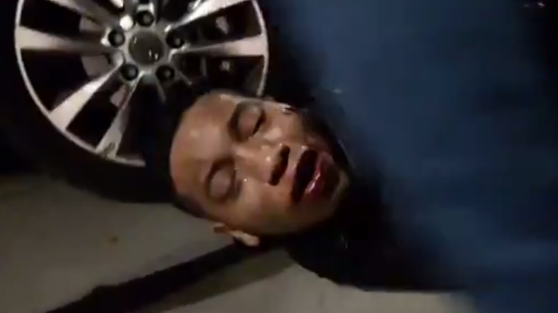 Lavín compartió video de delincuente agredido y pidiendo perdón