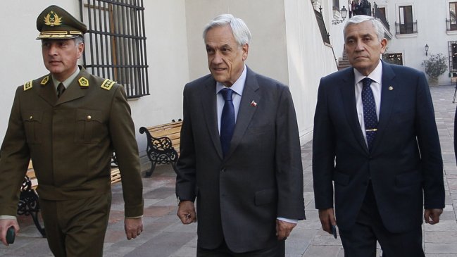 Piñera tuvo gesto con el cuestionado jefe de la PDI