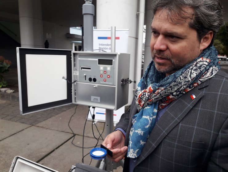 Ñuble suma equipo de monitoreo portátil para medir calidad del aire en tiempo real