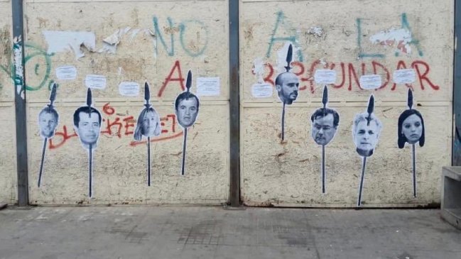 Diputados denuncian amenazas de muerte tras aparición de sus fotos atravesadas por lanzas