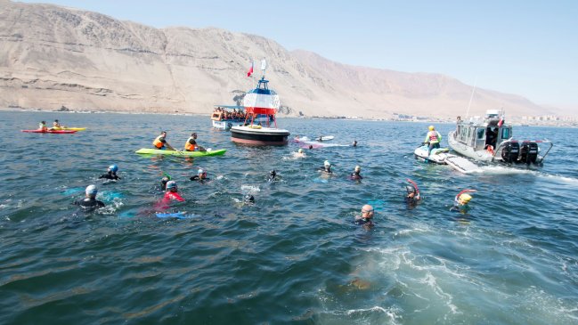 Con travesía de nado en aleta a la Boya homenajearán la gesta de Prat en Iquique
