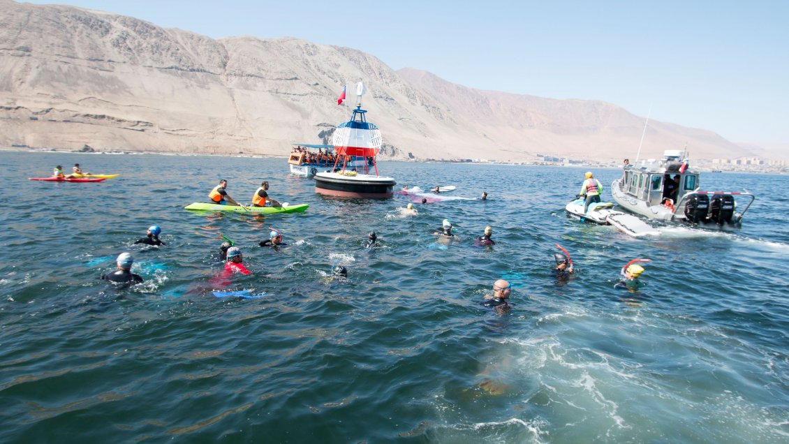 Con travesía de nado en aleta a la Boya homenajearán la gesta de Prat en Iquique