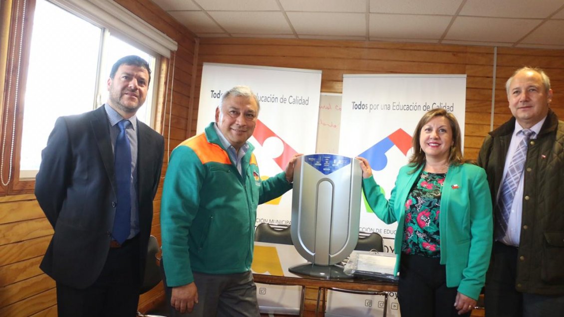 Millonaria inversión en purificadores de aire para Coyhaique: No inciden en niveles de contaminación