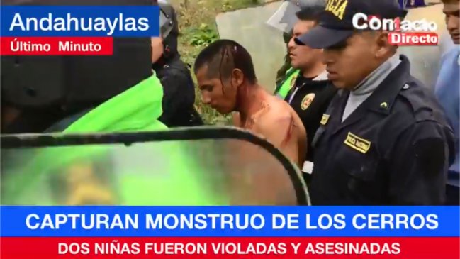 Vecinos atacaron comisaría en Perú por violación y asesinato de dos niñas